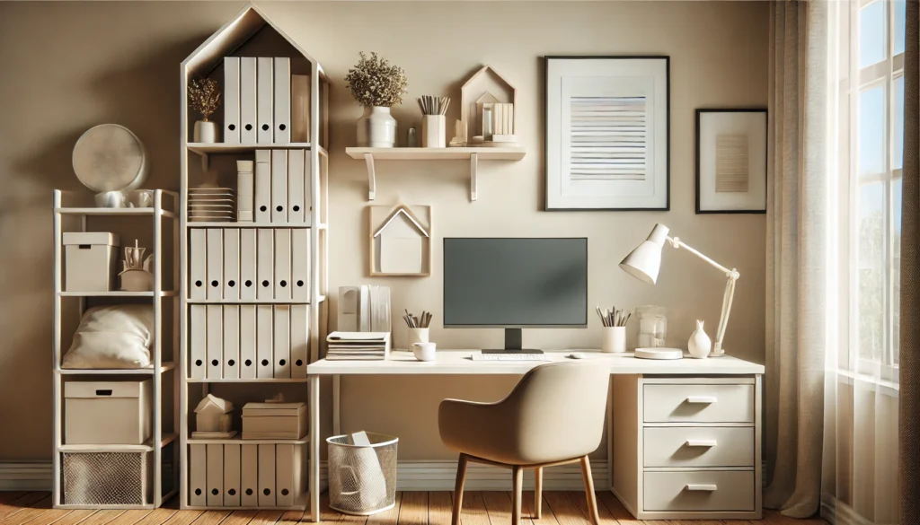 ネズミの見張り番を使うかどうか検討している人物が室内で製品情報を整理している様子の判断基準を示す写真