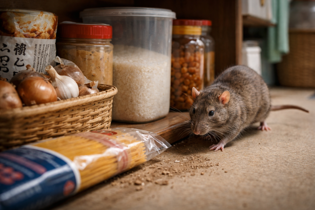 ネズミが保有する多種多様な病原菌と感染症のイメージ