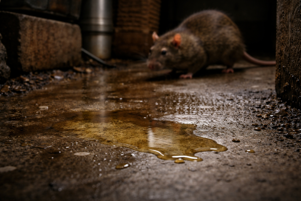 ネズミの尿から感染するレプトスピラ症（ワイル病）の危険性