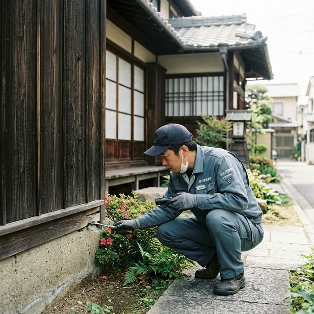 駆除専門業者に依頼するメリット