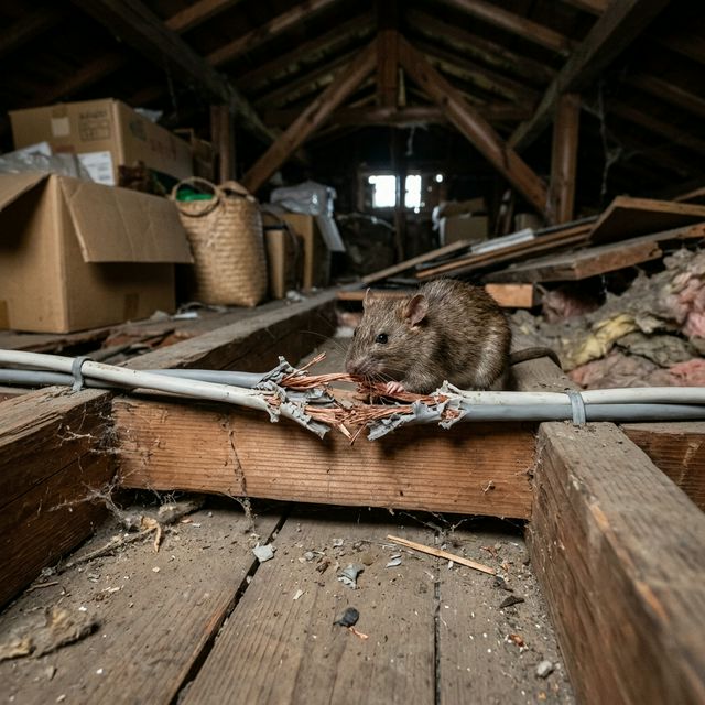 ネズミを放置する危険性