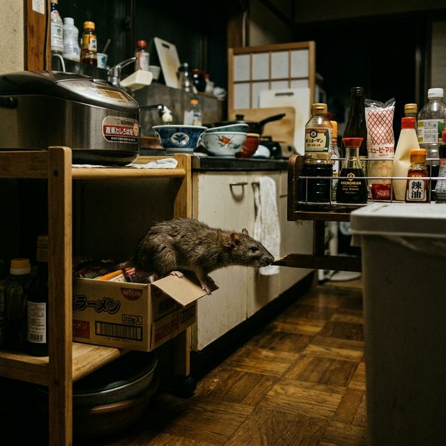 家の中に出没するネズミの種類