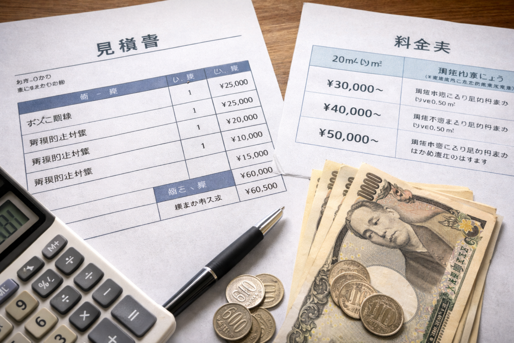 ネズミ駆除の費用相場イメージ