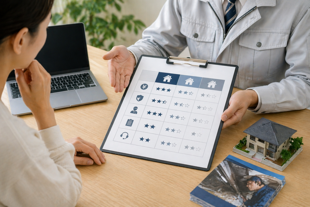 ネズミ駆除業者の比較・選び方のイメージ