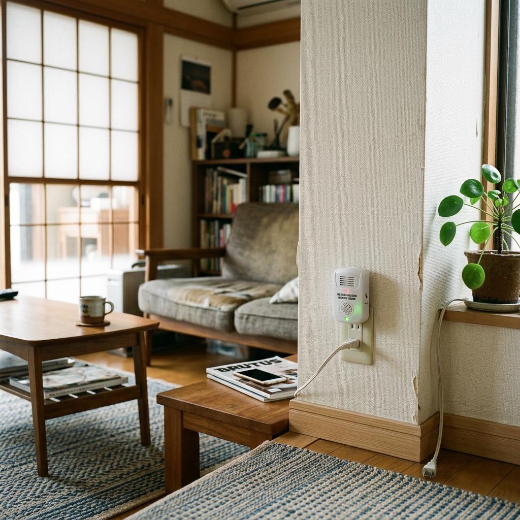 超音波器や忌避剤など他のネズミ対策グッズのイメージ