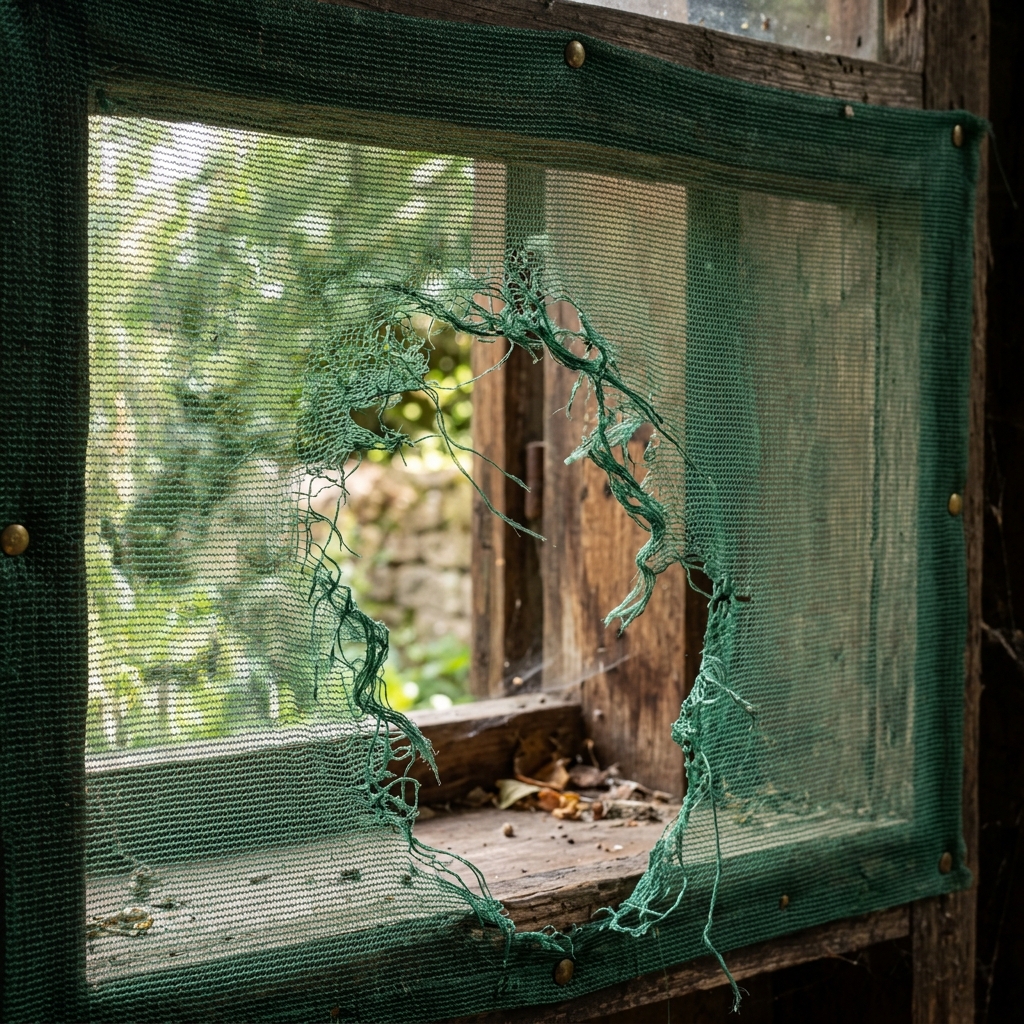 網を食い破られる可能性