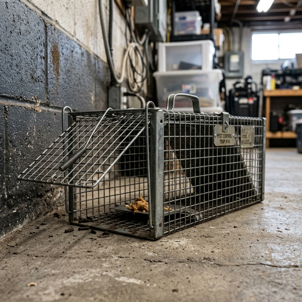 安全で確実な捕獲カゴの使い方