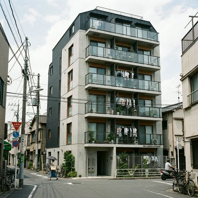 賃貸アパート・マンションの外観イメージ