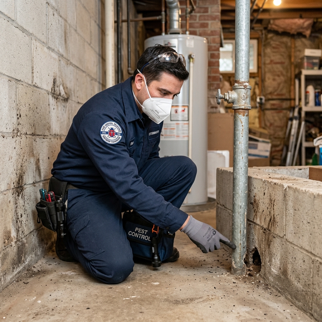専門業者が行う調査から封鎖工事までの駆除プロセスの流れ