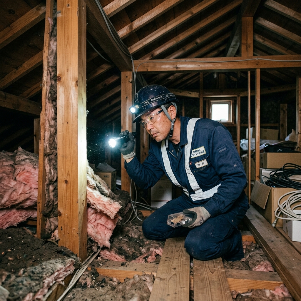 戸建てのネズミ駆除を業者に頼む費用相場