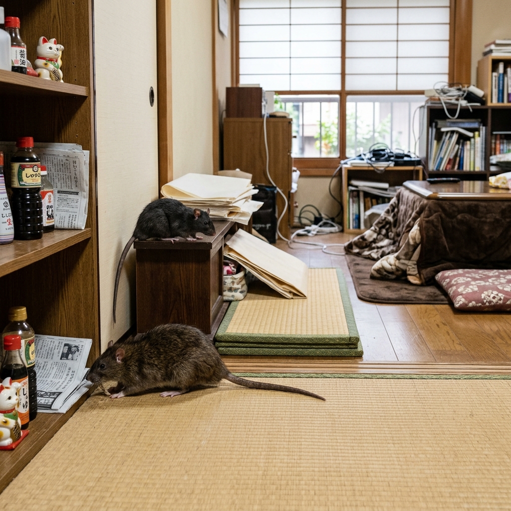 クマネズミとドブネズミの違い
