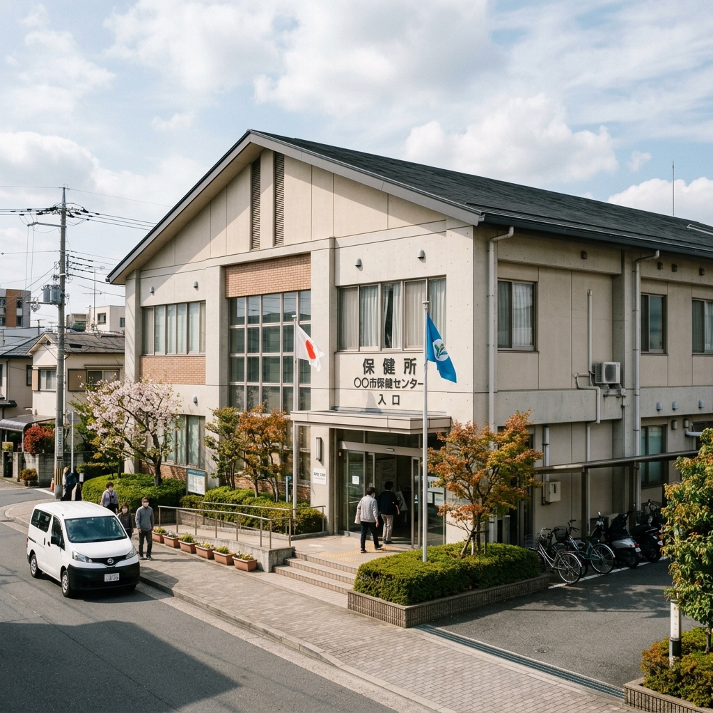 神奈川県の保健所の建物